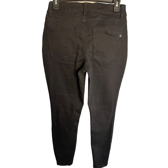 Maurices M Jeans Mid-Rise Black Skinny S Short - Picture 4 of 11